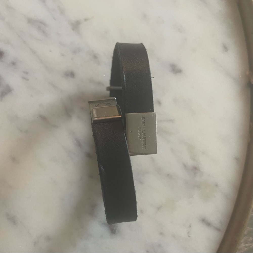 COPY - YSL Saint Laurent Opyum Bracelet Leather - Picture 12 of 13